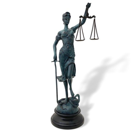Scultura bronzo justitia - scultura,