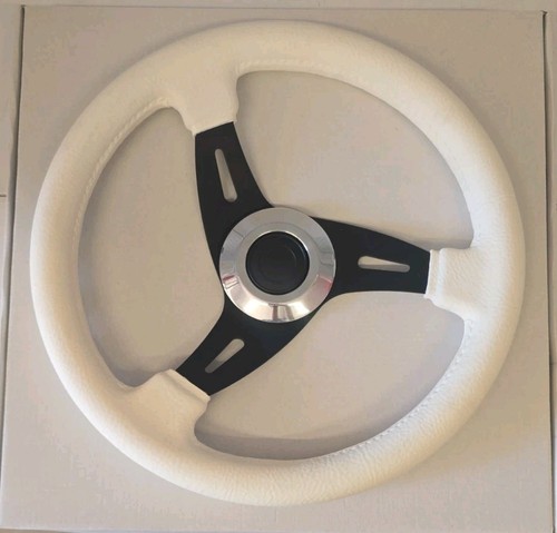 Volante sport vortice bianco - volante,