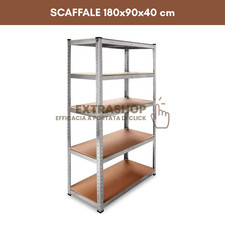 Scaffalatura Metallo e Legno 5