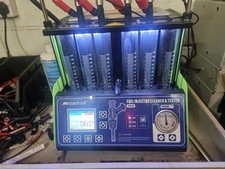 Test e pulizia iniettori