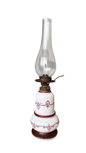 Lampada petrolio antica - lampada,