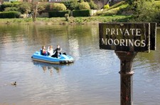 Photo 12x8 Pedalo on the River