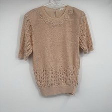 Vtg knit sweater - knit, crochet