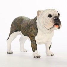 Statua bulldog ceramica - statua,