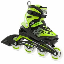 Bladerunner by Rollerblade Phoenix Flash pattini in linea per bambini LED nero-verde
