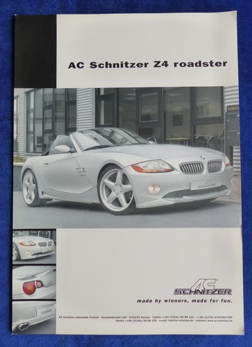 Schnitzer bmw roadster - bmw, z4