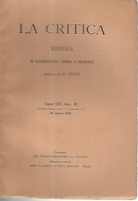 La critica. Rivista di