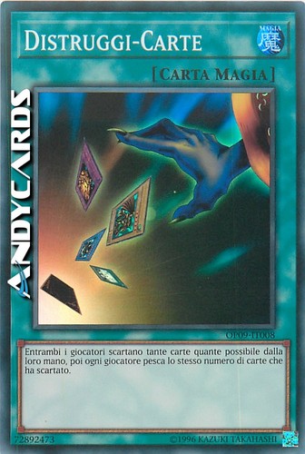 Distruggi carte card - •, (card