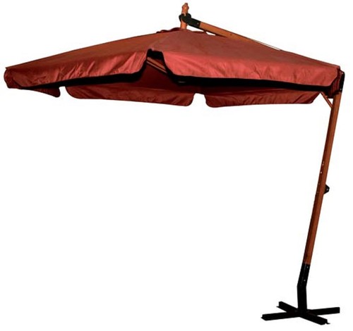 Ombrellone decentrato legno - ombrellone,
