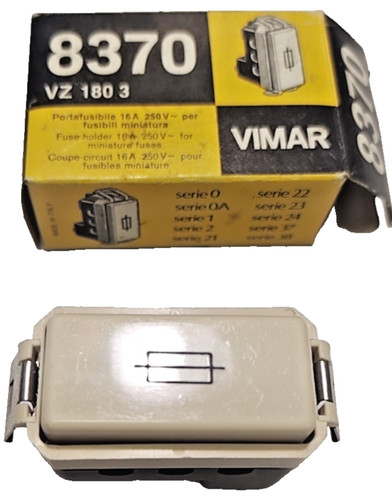 Vimar 8370 portafusibile - 8370, a