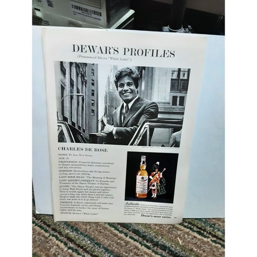 1971 dewars white label whisky - white,