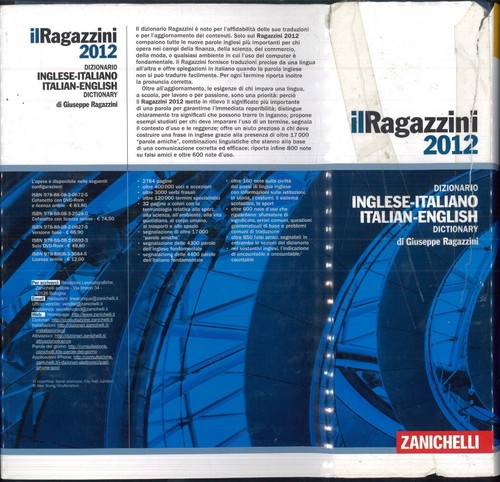 Ragazzini 2012 zanichelli - il,