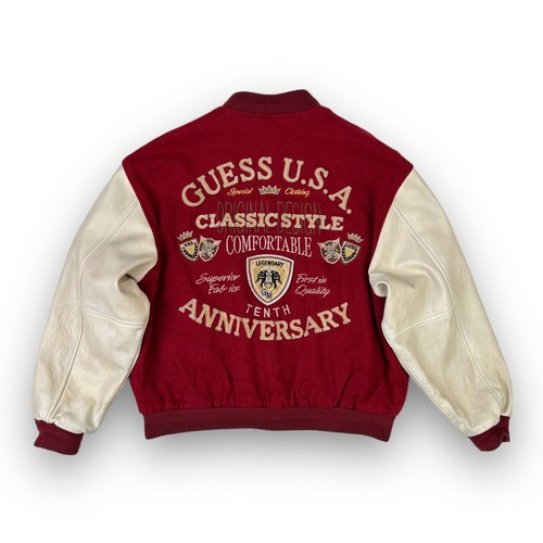 Giacca pelle grande vintage - giacca,