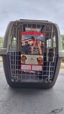 TRASPORTINO IN PLASTICA PER CANI E GATTI MEDI DA VIAGGIO 56 CM TAGLIA M  7KG