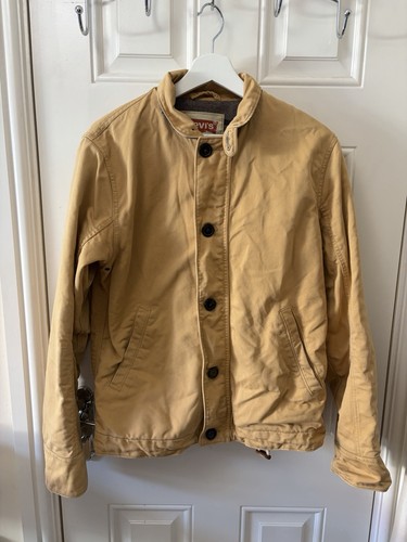 Levi deck chore jacket - chore, beige