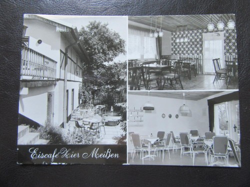 Cartolina meissen gelateria - cartolina, meissen,