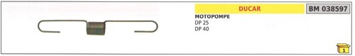 Molla regolatore giri - , ducar