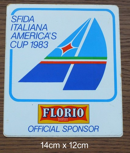 Adesivo sticker italia florio - adesivo,