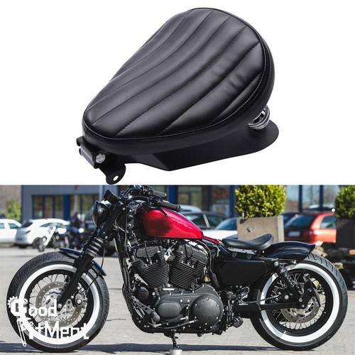 Sedile moto solo nero - , molla
