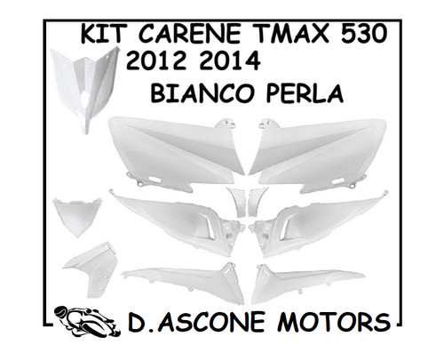Kit carene tmax - carene, bianco