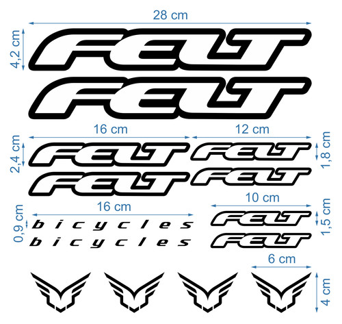Feltro fustellato decalcomanie - feltro,