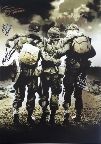 Band brothers 16x12 - band, signed