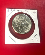 1973 D Kennedy Mezzo Dollaro -
