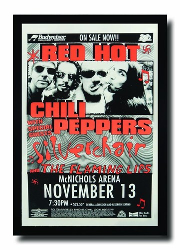 Poster concerto red hot chili - concerto,