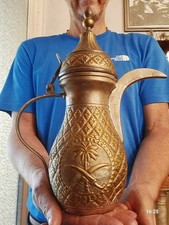 TEIERA D'EPOCA RAME OTTONE