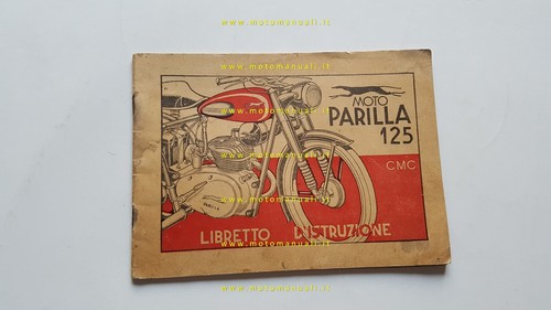 Parilla 125 1952 - , manuale