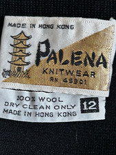 Vintage Black Skirt Palena