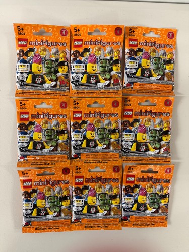 Lego 8804 serie minifigures - serie,