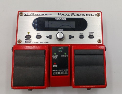 Boss vocal effects pedal - ve-20,