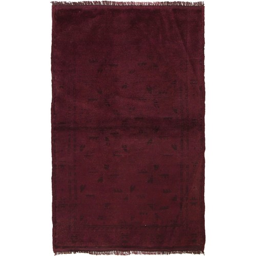 Autentico tappeto overdyed