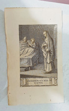 stampa incisione d'epoca da