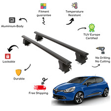 Bare Roof Rack Cross Bars Set