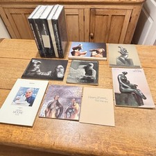HENRY MOORE LIBRO X13 ARTE SCULTURA PIETRA LEGNO SCULTURE BRONZO BIBLIOGRAFIA INDIA