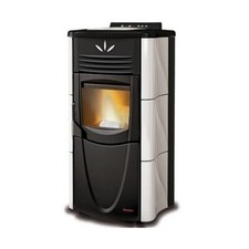 STUFA A PELLET GRAZIOSA LUX BIANCA NORDICA EXTRAFLAME 7kw