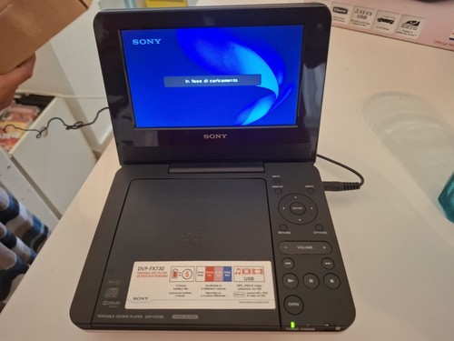 Dvd portatile sony - dvd, dvp-fx730