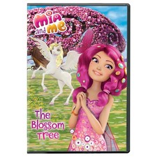 Mia and the blossom - me:,