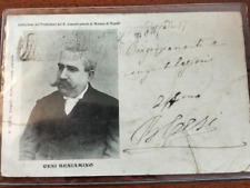 1900 CARTOLINA AUTOGRAFA