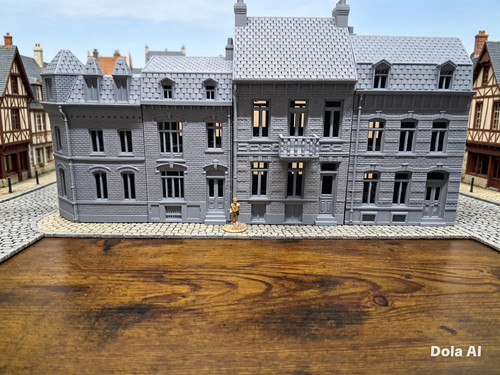 20mm normandy town set - 20mm,