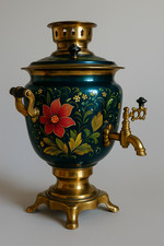 Samovar elettrico russo