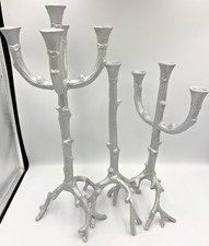 3 Candelabri vintage stile