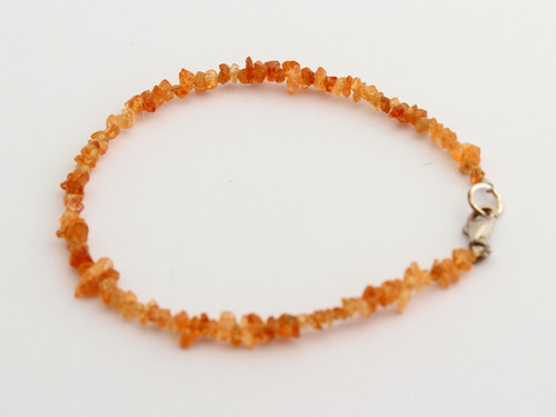 Granato mandarino bracciale - granato,