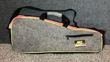 Borsa racchetta tennis Nike Challenge Court vintage nera fluo anni 90 Andre Agassi