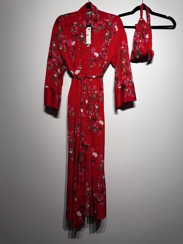 Zara vestito kimono rosso - zara,