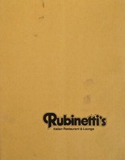1979 RUBINETTI'S Italian