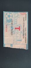 Anni 70 Ultras Raro biglietto Ticket No Maglia Shirt Sciarpa Roma Gara Extra T