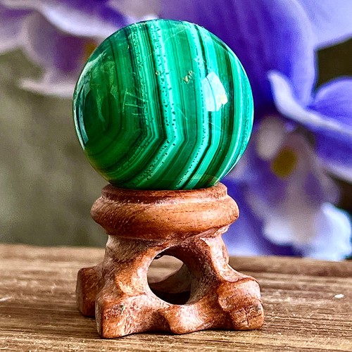 Sfera malachite naturale - sfera,